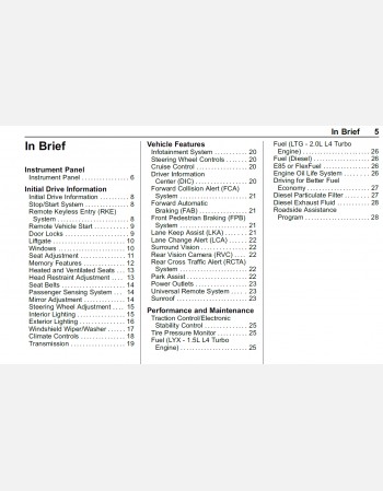 chevrolet equinox 2019 owners manual